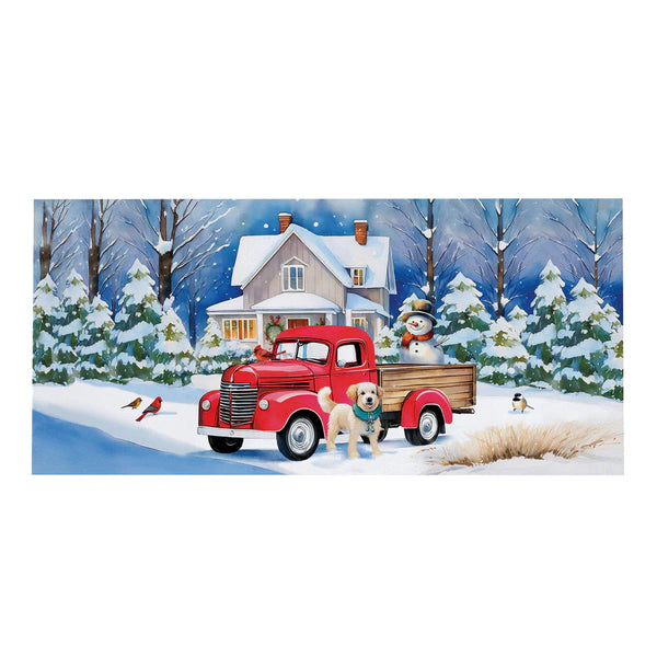 Family Christmas Truck Sassafras Switch Mat