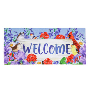 Visiting Bird Friends Sassafras Switch Mat