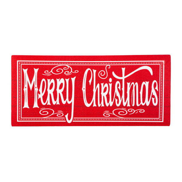 Quaint Merry Christmas Sassafras Switch Mat