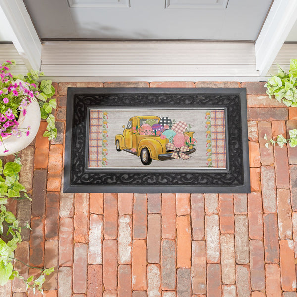 Yellow Easter Truck Sassafras Switch Mat