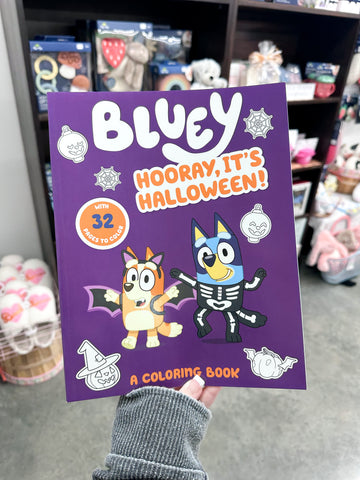 Bluey - Hooray, It's Halloween! : A Coloring Book