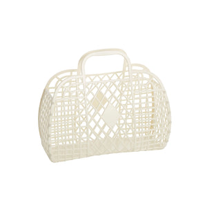 Retro Basket Jelly Bag - Small - Cream