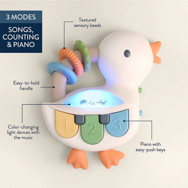 Bitzy Tunes™ Musical Piano Toy - Goose
