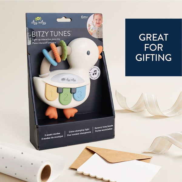 Bitzy Tunes™ Musical Piano Toy - Goose