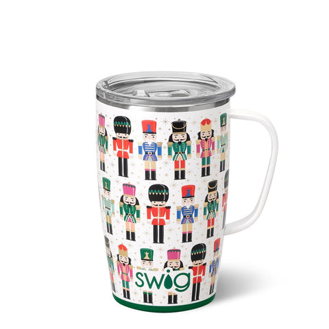 Swig 18 oz Travel Mug - Classic Nutcracker