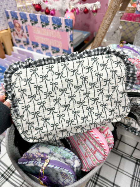 Simply Southern Quilted Cosmetic Bag