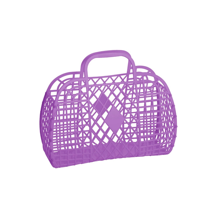 Retro Basket Jelly Bag - Small - Purple