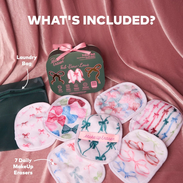 MakeUp Eraser - Fab-Bow-Lous 7-Day Set