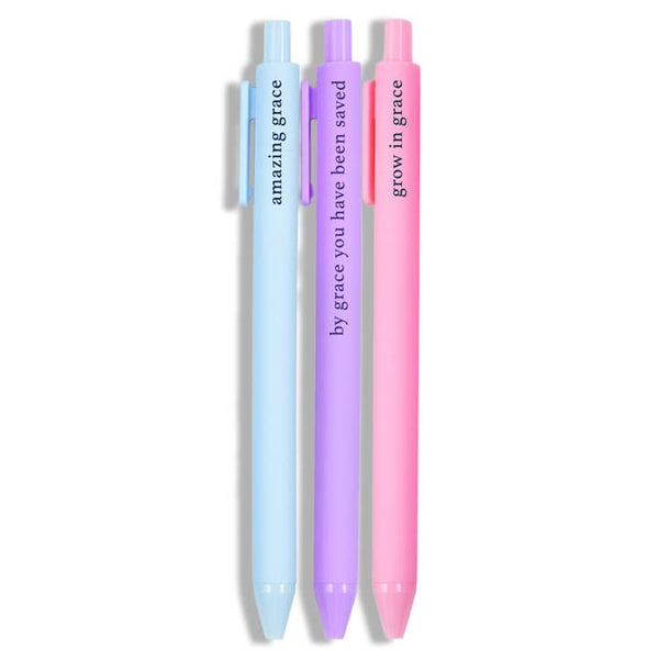 Bible Study Pen Set - GRACE
