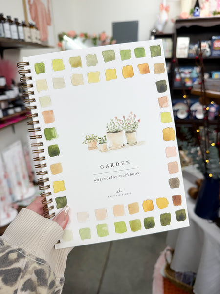 Garden Watercolor Workbook