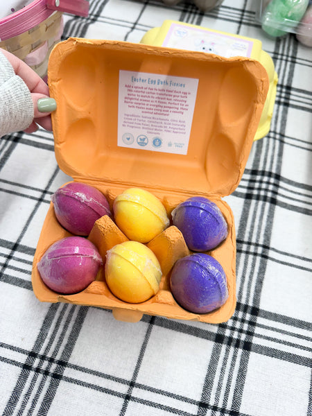 Hop & Soak Easter Egg Bath Bomb Set - *CHOOSE YOUR COLOR*