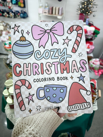 Cozy Christmas Coloring Book