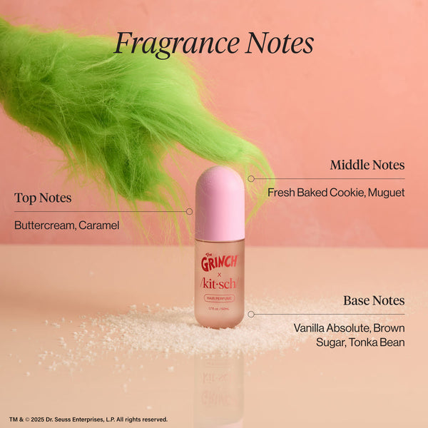 The Grinch x KITSCH Whoville Cookies Hair Perfume