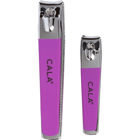 SOFT TOUCH NAIL CLIPPER DUO | ORCHID
