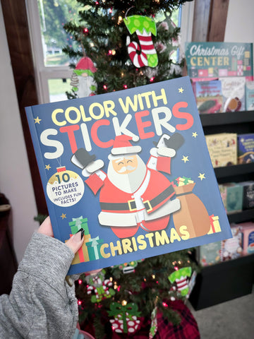 Color with Stickers: Christmas