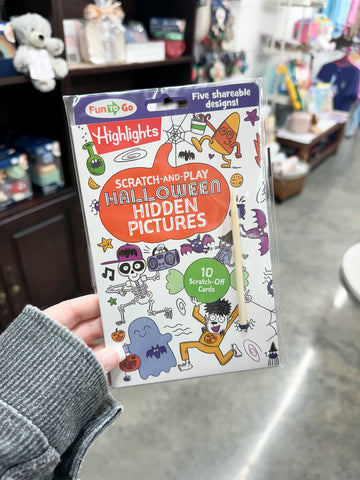 Highlights - Scratch-and-Play Halloween Hidden Pictures