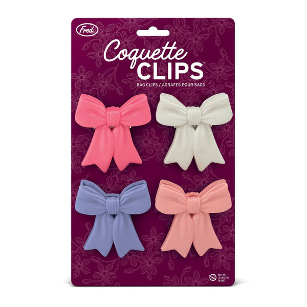 Coquette Bow Bag Clips
