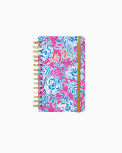 Lilly Pulitzer 2024-2025 17 Month Medium Agenda - Roxie Pink Wave N Sea