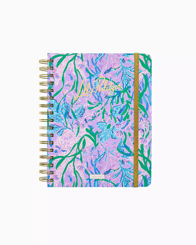 Lilly Pulitzer 2024-2025 17 Month Large Agenda - Multi Seacret Escape