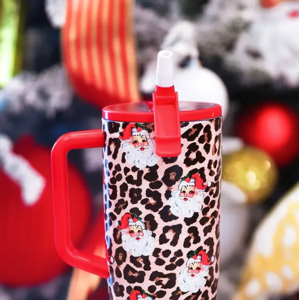 Santa Safari Chic Sleek 40oz Tumbler