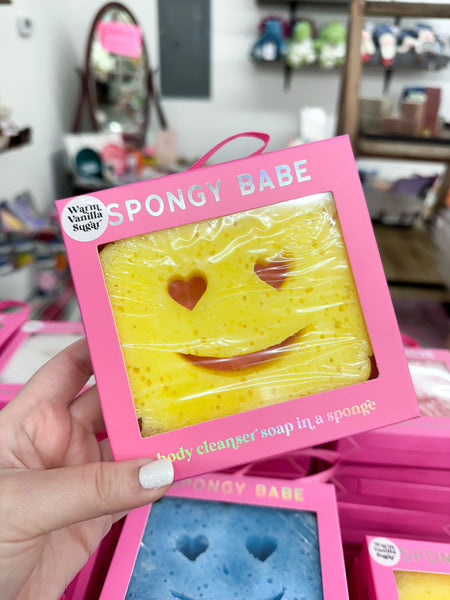 Simply Southern Spongy Babe - Body Wash Infused Sponge - *CHOOSE YOUR SCENT*