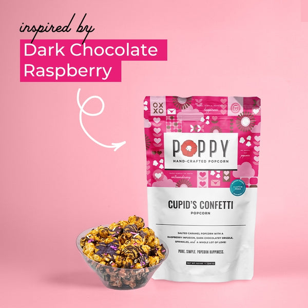 Poppy Handcrafted Popcorn - Cupid's Confetti