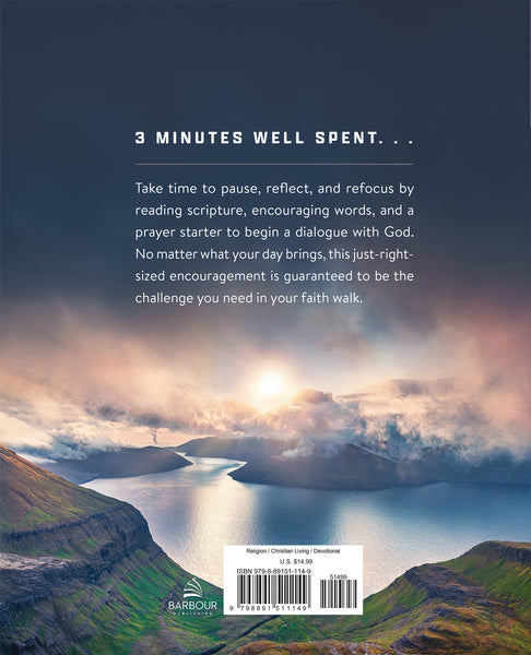 3-Minute Devotions for Men - Large Print