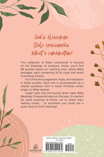 Bible Blessings Crosswords