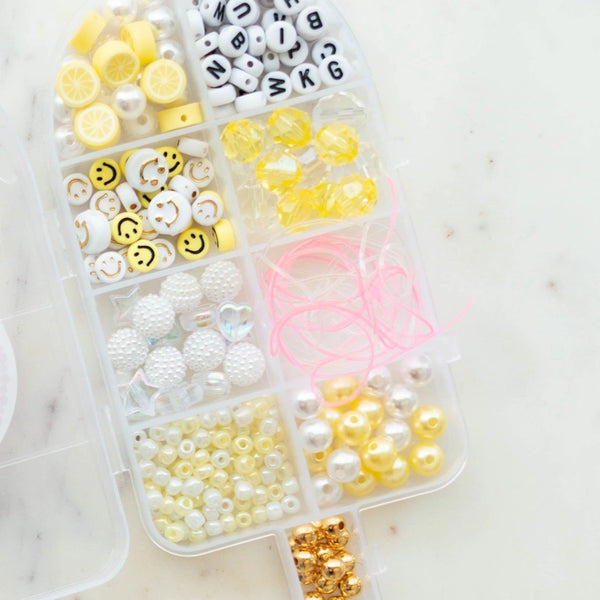 Little Stacks Bracelet Kit - The Lemon Twist Popsicle Kit