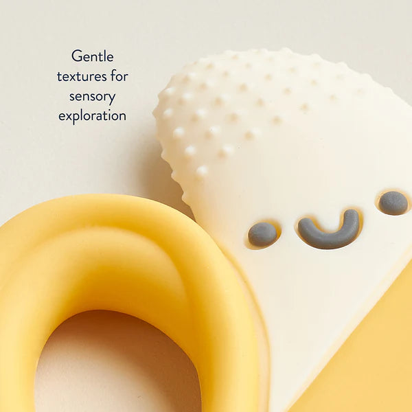 Chew Crew™ Silicone Handle Teether - Banana