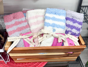 Simply Southern Soft 'N' Cozy Socks - Stripe | *CHOOSE YOUR COLOR*