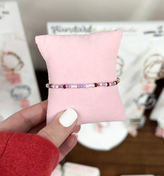 Beaded Blondes | Lavender Dreams Sprinkle Bracelet