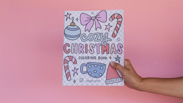 Cozy Christmas Coloring Book
