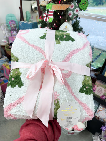 Cozy Dreams Luxe Blanket - Twinkling Trees