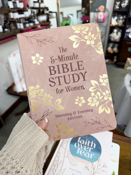 The 5-Minute Bible Study for Women: Morning and Evening Edition