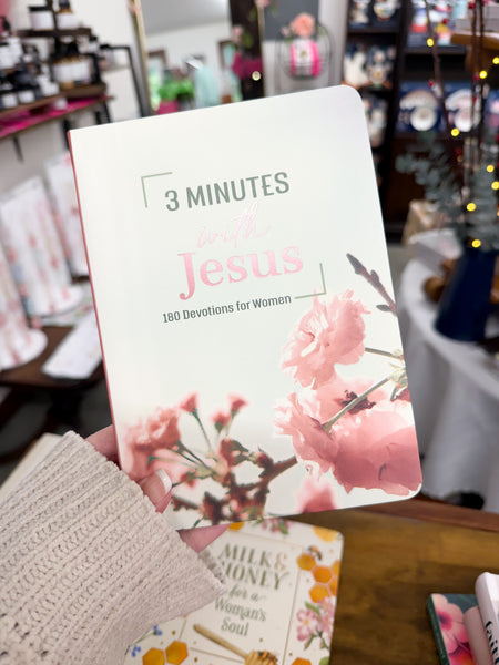 3 Minutes with Jesus: 180 Devotions For Women