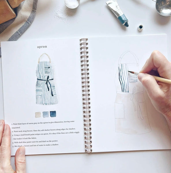 Baking Watercolor Workbook