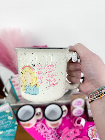 The Higher the Hair Ceramic Mug