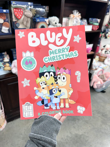 Bluey - Merry Christmas : A Coloring Book