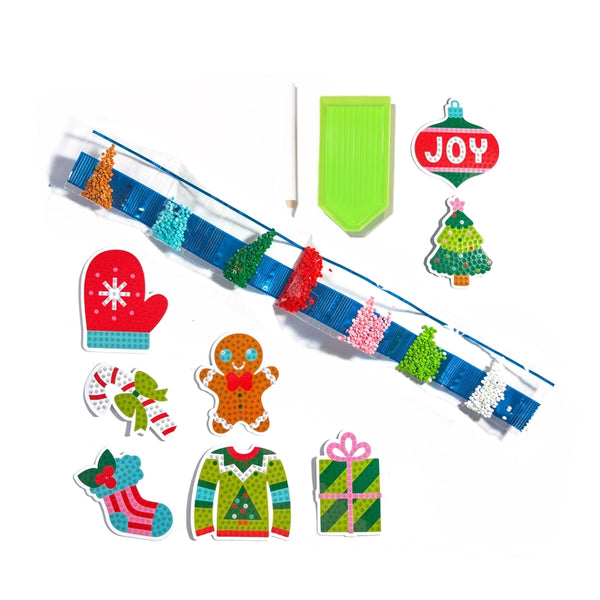 Mini Razzle Dazzle Diy Gem Sticker Kit - Jingle & Joy
