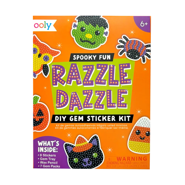 Mini Razzle Dazzle Diy Gem Sticker Kit - Spooky Fun