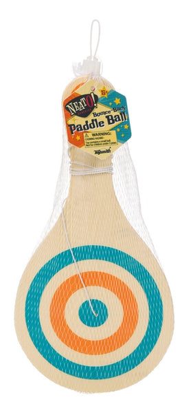 Neato! Bounce Back Paddle Ball - Retro Classic