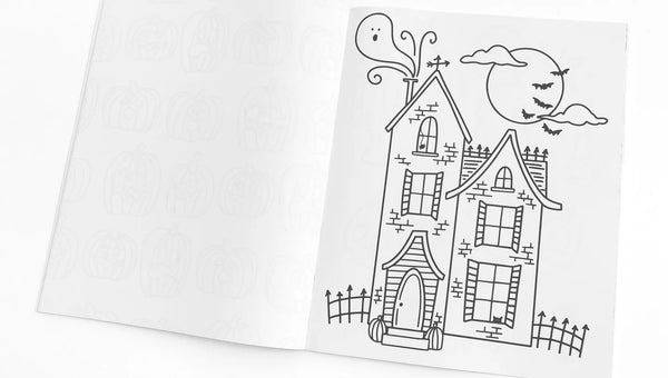 Hocus Pocus Halloween Coloring Book