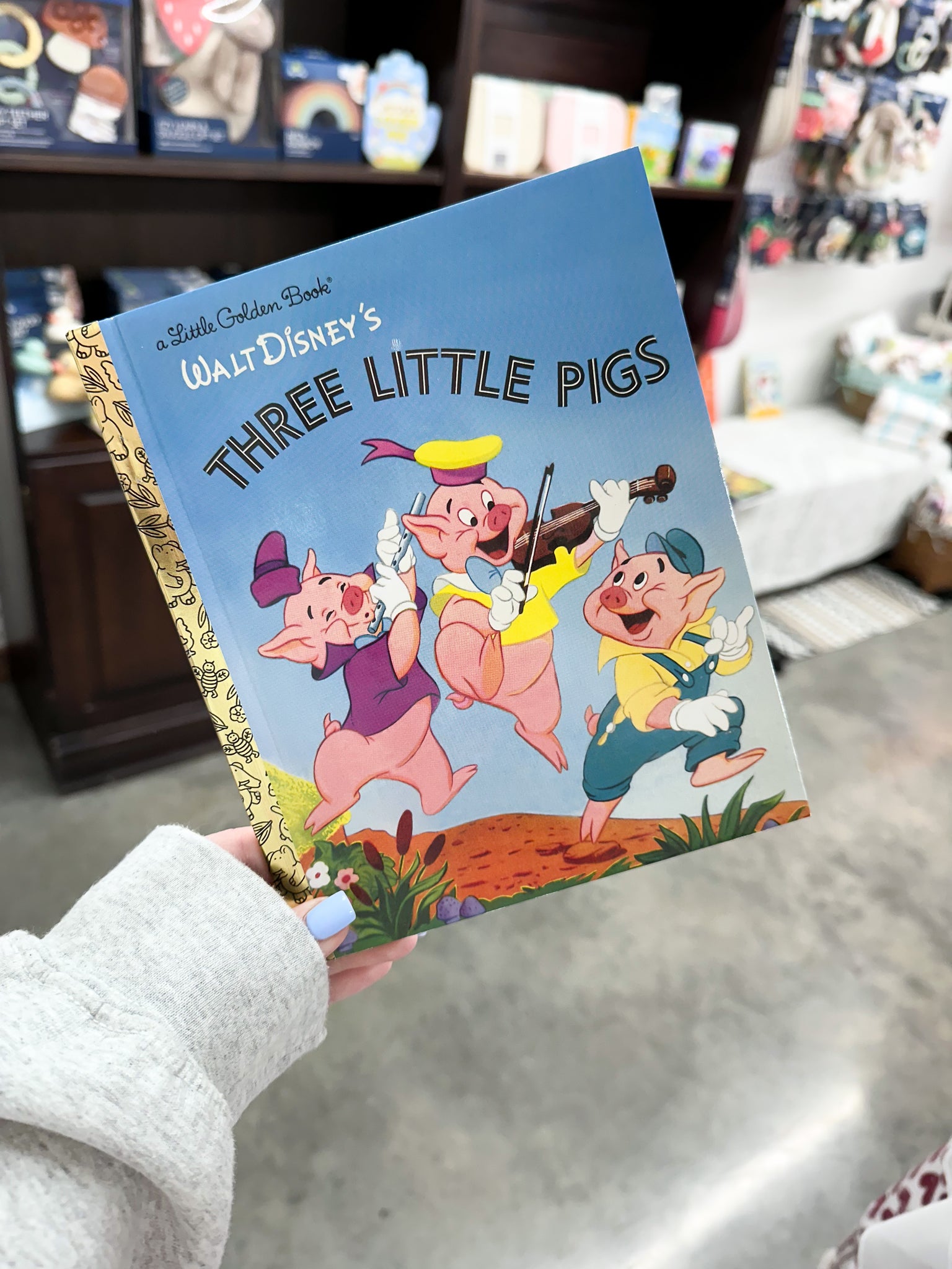 Little Golden Book - Walt Disney's The Three Little Pigs
