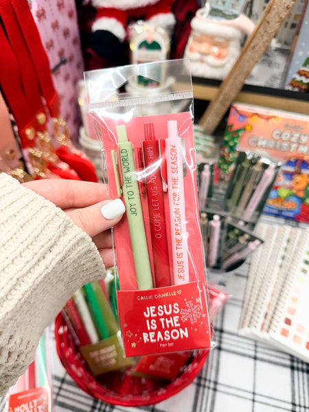 Jesus Is the Reason Christmas Pen Set