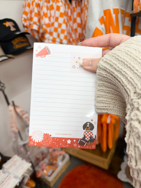 Knoxville Football Game Day 4x6 Lined Notepad