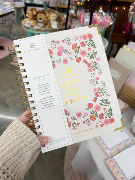 Sermon Notes Journal - Cross Before Me