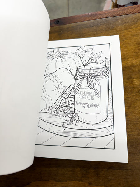 The Pumpkin Spice Latte Coloring Book