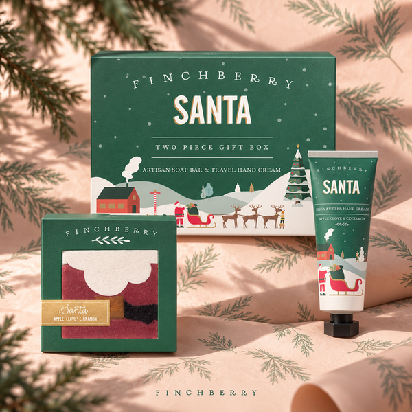FinchBerry Holiday Santa - 2 Piece Gift Set