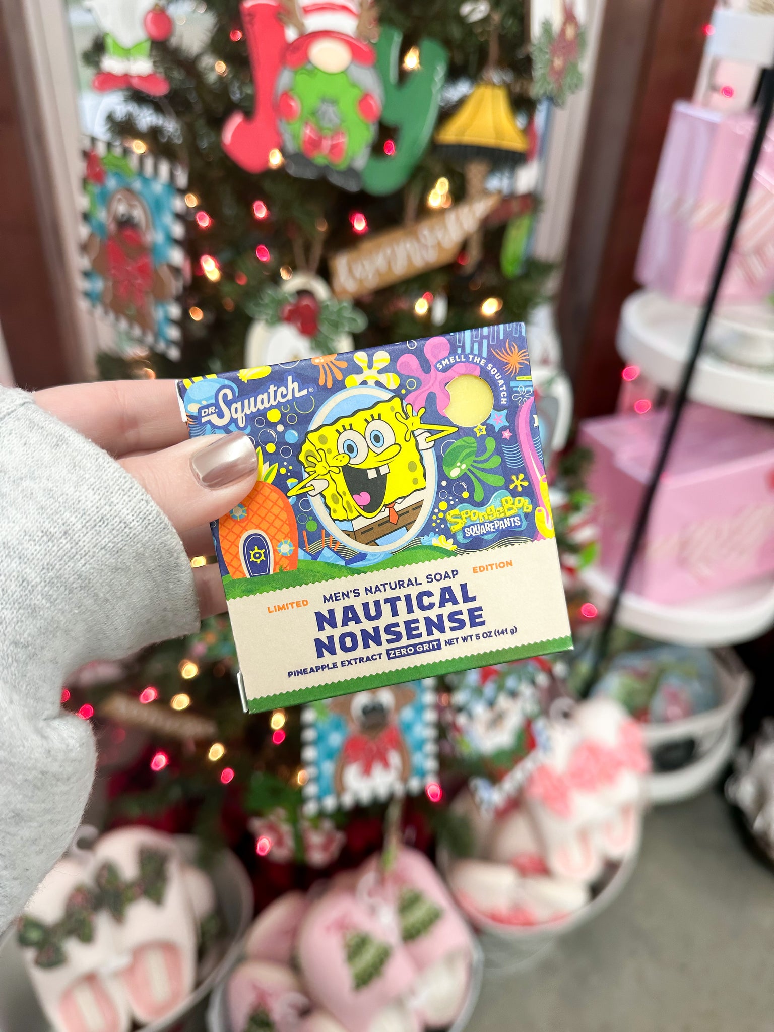 Dr. Squatch x Spongebob Squarepants Bar Soap - Nautical Nonsense